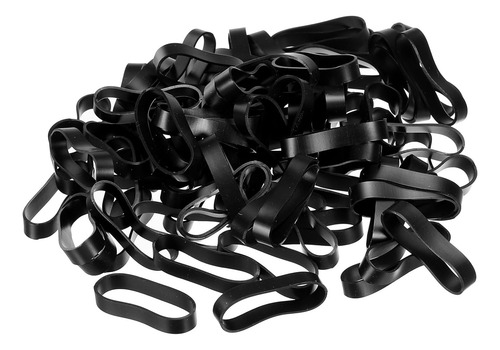 Bandas De Silicona Antideslizantes Negras De 1 1/4 PuLG