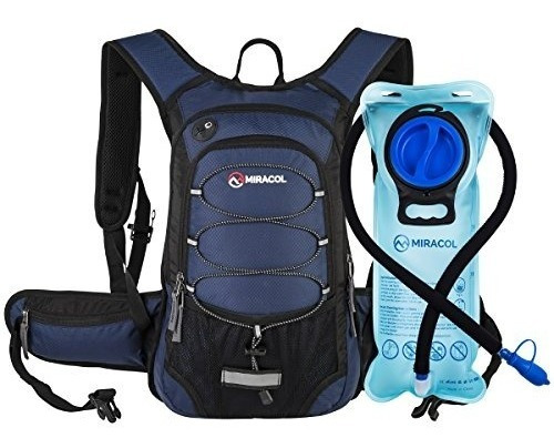 Imagen 1 de 6 de Mochila De Hidratación Miracol Con Cámara De Aire 2l - Paque