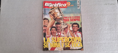 El Gráfico  Extra River Campeón Supercopa 1997 C/ Póster 