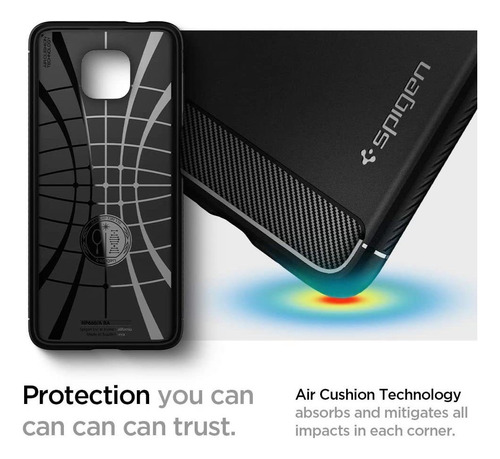 Spigen Rugged Armor - Funda Diseñada Para Moto G Power (2021