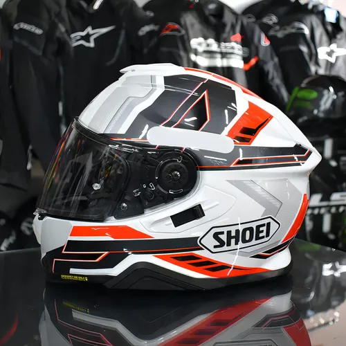 Capacete Shoei Gt-air 2 Aperture Branco Esportivo Pista Leve Cor