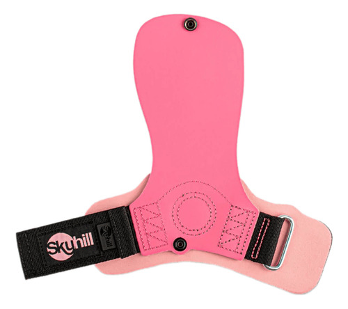Luva Crossfit Skyhill Hand Grip Competition 2.0 Bar Lpo Wods Cor Rosa-claro Tamanho M