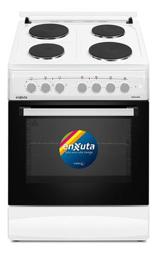 Cocina Electrica Enxuta 4 Discos Con Conveccion Cenx5648w