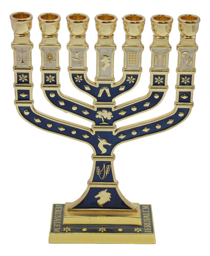 Candelabro Menorah Hanukkah Menorah Para Banquete De Bodas