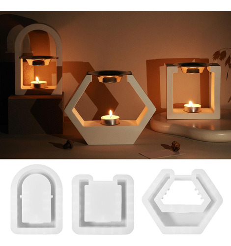 Modelo De Silicona, Modelo Para Hacer Molde Hexagonal