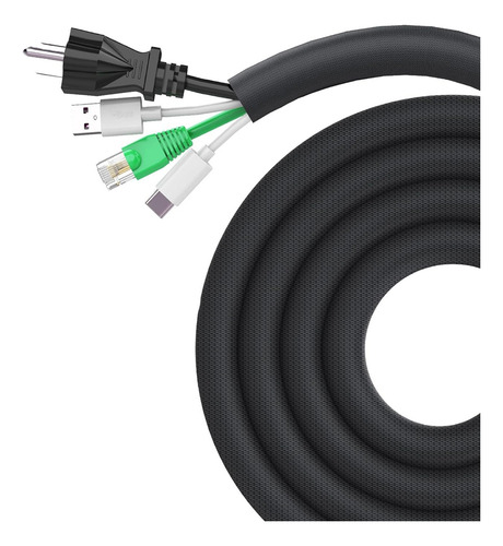 Protector De Cable Para Perros Y Gatos De 10 Pies, Funda De
