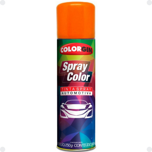 Tinta Spray Automotivo Colorgin Cores - 300ml