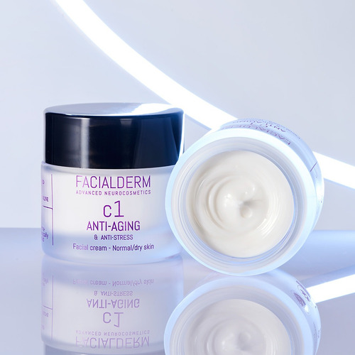 Facialderm Crema C1 Antiedad Y Antiestrés 50 Ml Momento De Aplicación Día/noche Tipo De Piel Seca