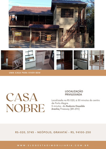 Imagem 2 de 26 de Sobrado Nobre, Para Que Gosta De Beleza E Comodidade. Construído Em Madeira Nobre, Todo Duplado, Com Cômodos Amplos, Cozinha Com Móveis Planejado. - Rs - So0001_elo