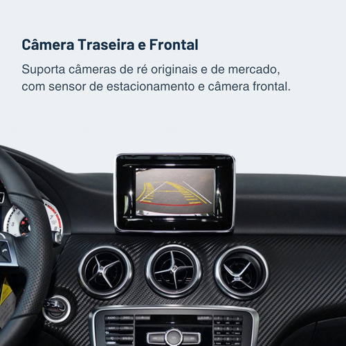 Módulo Carplay Interface Android Auto Apple Mercedes Ntg4.5