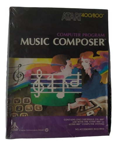 Juego De Atari 400/800 Music Composer 