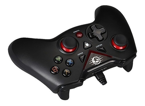 Imagen 2 de 4 de Joystick Marvo GT-016 negro