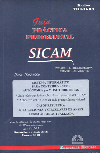 Sicam, Guia Practica Profesional - Villagra - Dyf