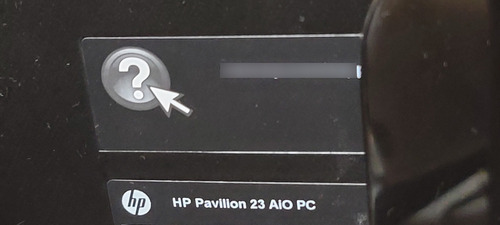 Remate Hp Pavilion 23 All In One Para Refacciones O Piezas. Negro (Usado)