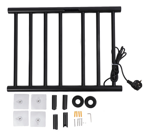 Reloj Eléctrico Con Calentador De Toallas Hot Towel Rack, Pa