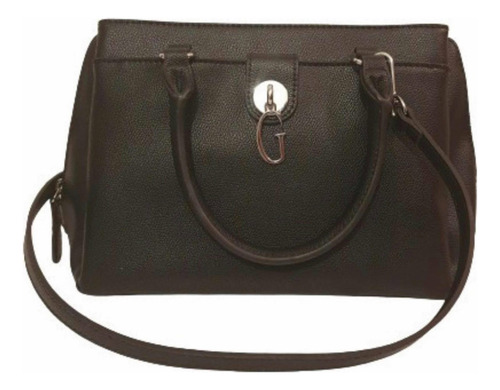 Bolsa Guess Satchel Color Negro