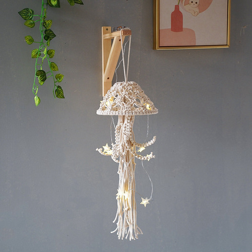 Mxg-jj Colector De Macramé P3boho, Adorno Tejido A Mano Con