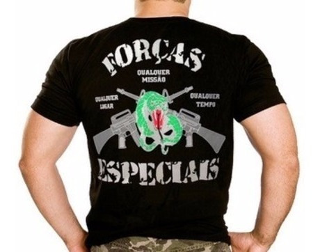 Camiseta  Tatica Forcas Especiais