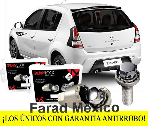 Tuercas Seguridad Renault Sandero Zen Galaxylock