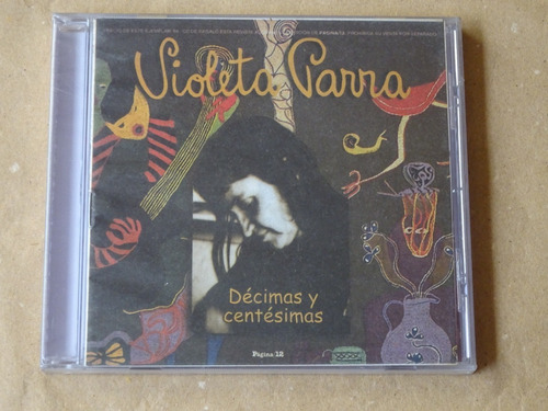 Violeta Parra.décimas Y Centésimas.cd Sellado.