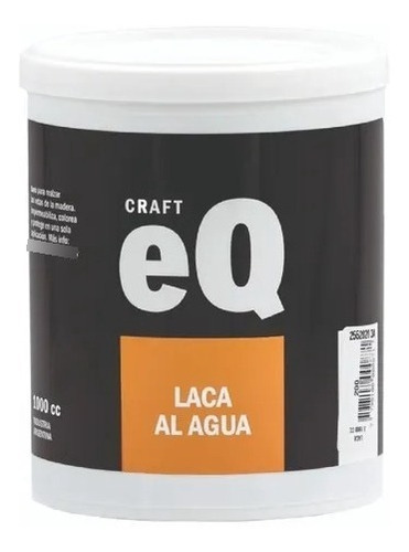 Laca Al Agua Transparente Eq - 1l