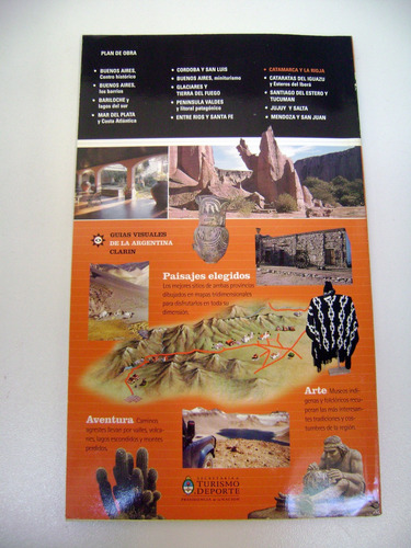 Catamarca La Rioja Guia Visual Clarin Misterio Turismo Boedo (Usado)