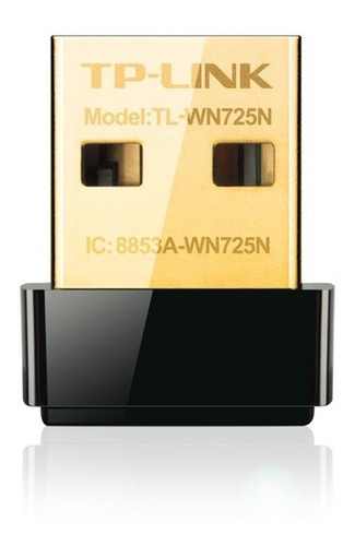 Placa De Red Usb Tp-link N 150mbps Tl-wn725n Nano