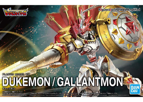 Digimon Dukemon Amplified Figure Rise Model Kit Bandai Japón