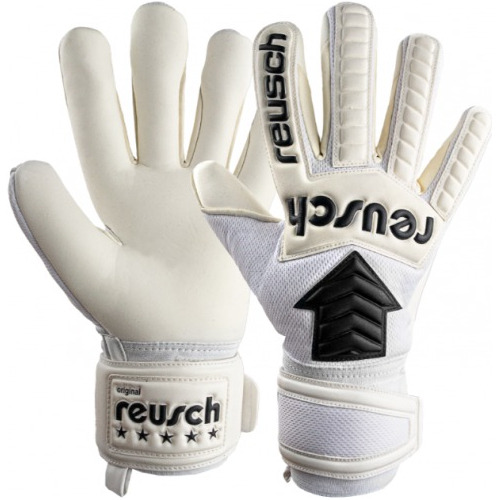 Guantes De Arquero Reusch Legacy Arrow Silver Sin Ferulas 