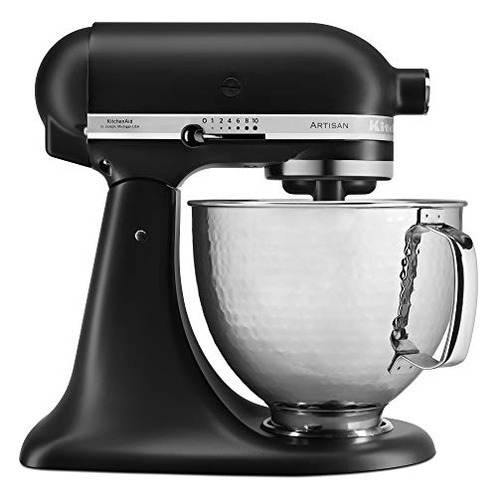 Kitchenaid Ksm5ssbhm Tazon Mezclador Con Soporte De Acero I Color Hammered Stainless Steel