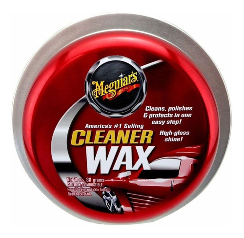 Cera Limpadora Cleaner Wax Em Pasta 311g - A1214 - Meguiars