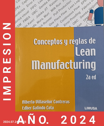 Conceptos Y Reglas De Lean Manufacturing 2ed Villaseñor