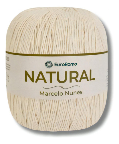 Barbante Euroroma Natural Marcelo Nunes Nº6 795m Cor Cru