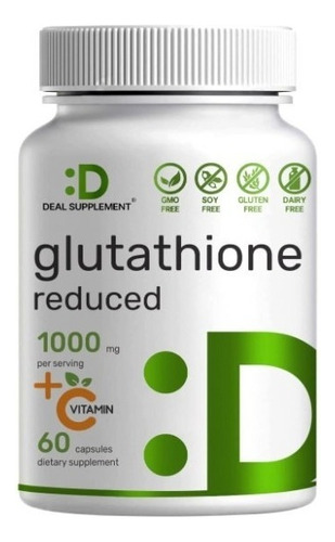 Glutatión Reducido 1000mg - 60u