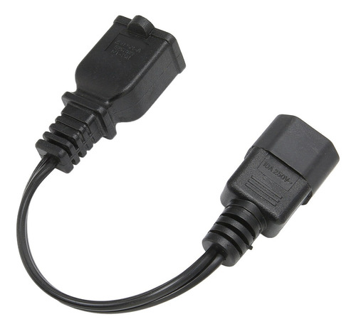 Cable Adaptador De Corriente Iec320 C14 A 1 15r Macho A Hemb