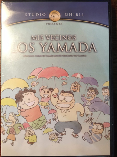 Dvd Mis Vecinos Los Yamada / De Studio Ghibli
