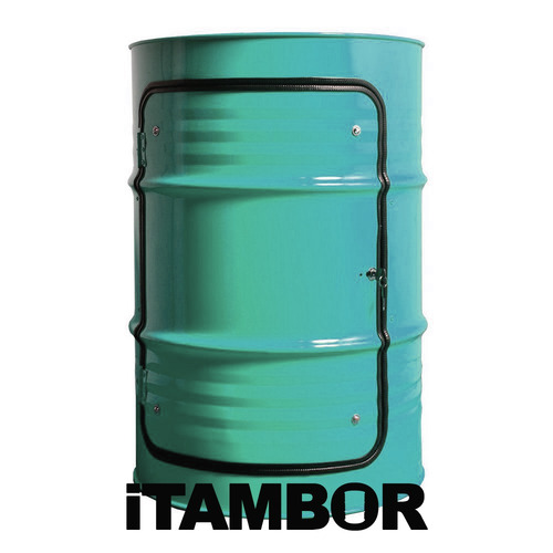 Tambor Decorativo De Metal - Receba Em Portelândia
