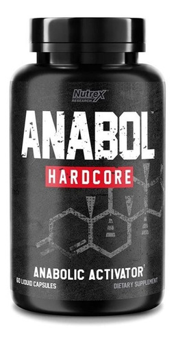 Precursor De Testosterona Hombre Nutrex Anabol Hardcore 60cp