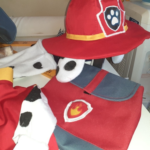 Imagen 1 de 10 de Disfraz Marshall Paw Patrol