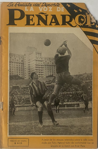 La Voz De Peñarol Nº 84 Decanato Cartas 1947 Fútbol Z4p1