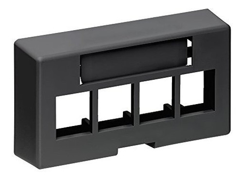 Leviton 49910-ee4 Placa Frontal Modular De Muebles De Profun