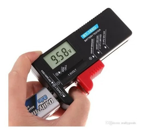 Tester Probador Pila Bateria Digital Aa Aaa 9v C D
