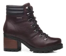 Comprar Bota Dama Pegada Taco Alto Confort Cuero Invierno