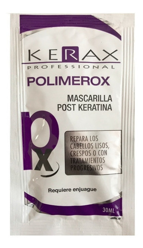 Imagen 1 de 1 de Polimerox Repair Mask Sachet - mL a $167