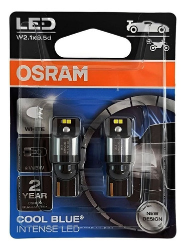 Lamparas Led Osram W5 Posicion 12v 2825cwcbi Linea Nueva 