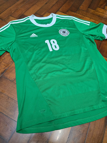 Camiseta Suplente Alemania 2012, Kroos 18 Talle L (Usado)