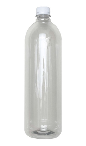 Botella Plástico Cristal De Pet 1000c Con Tapa Packx 210 Uni
