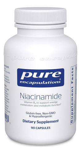 Niacinamida Vitamina B3-1000 Mg - - Unidad A $2254