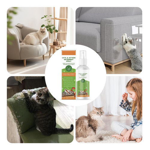 Protector De Muebles Spray Cat Gato Scratch Protector Spray