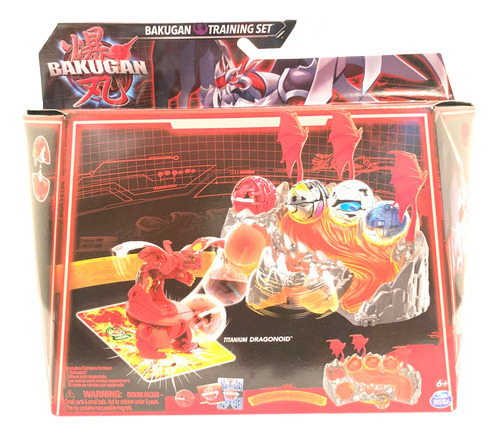 Bakugan Training Set Con Titanium Dragonoide Original